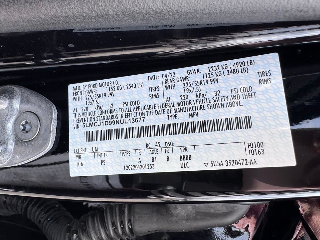 Used 2022 Lincoln Corsair AWD w/ Premium Package image 44