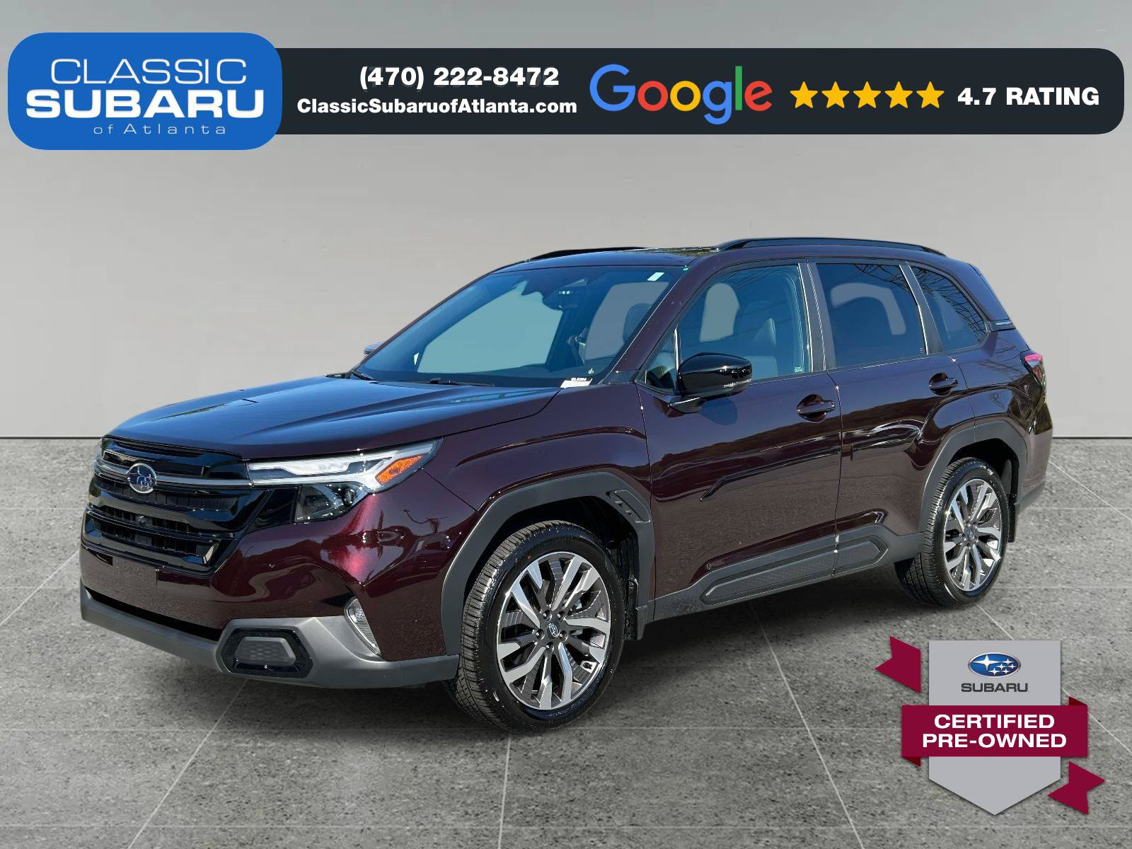 Certified 2026 Subaru Forester Touring w/ Touring Package