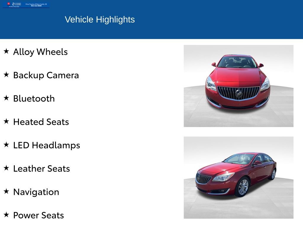 Used 2014 Buick Regal Premium w/ Driver Confidence Package #2 AWD/4WD image 2