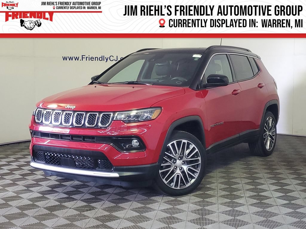 Used 2023 Jeep Compass Limited w/ Elite Group AWD/4WD 360° Tour