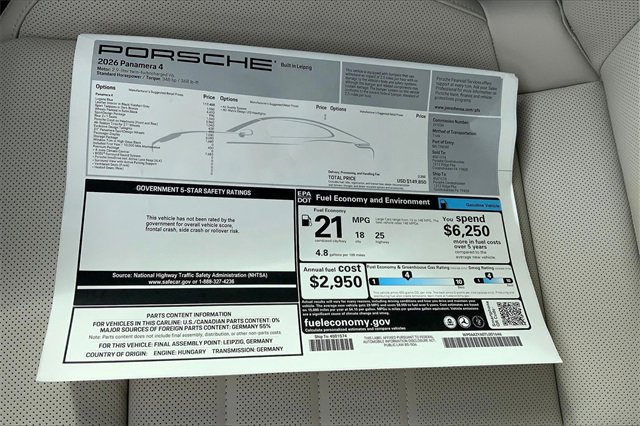 New 2026 Porsche Panamera 4 image 40