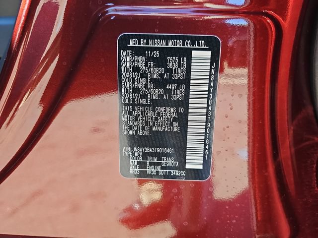New 2026 Nissan Armada SL w/ Captain's Chari Seat Package RWD image 37