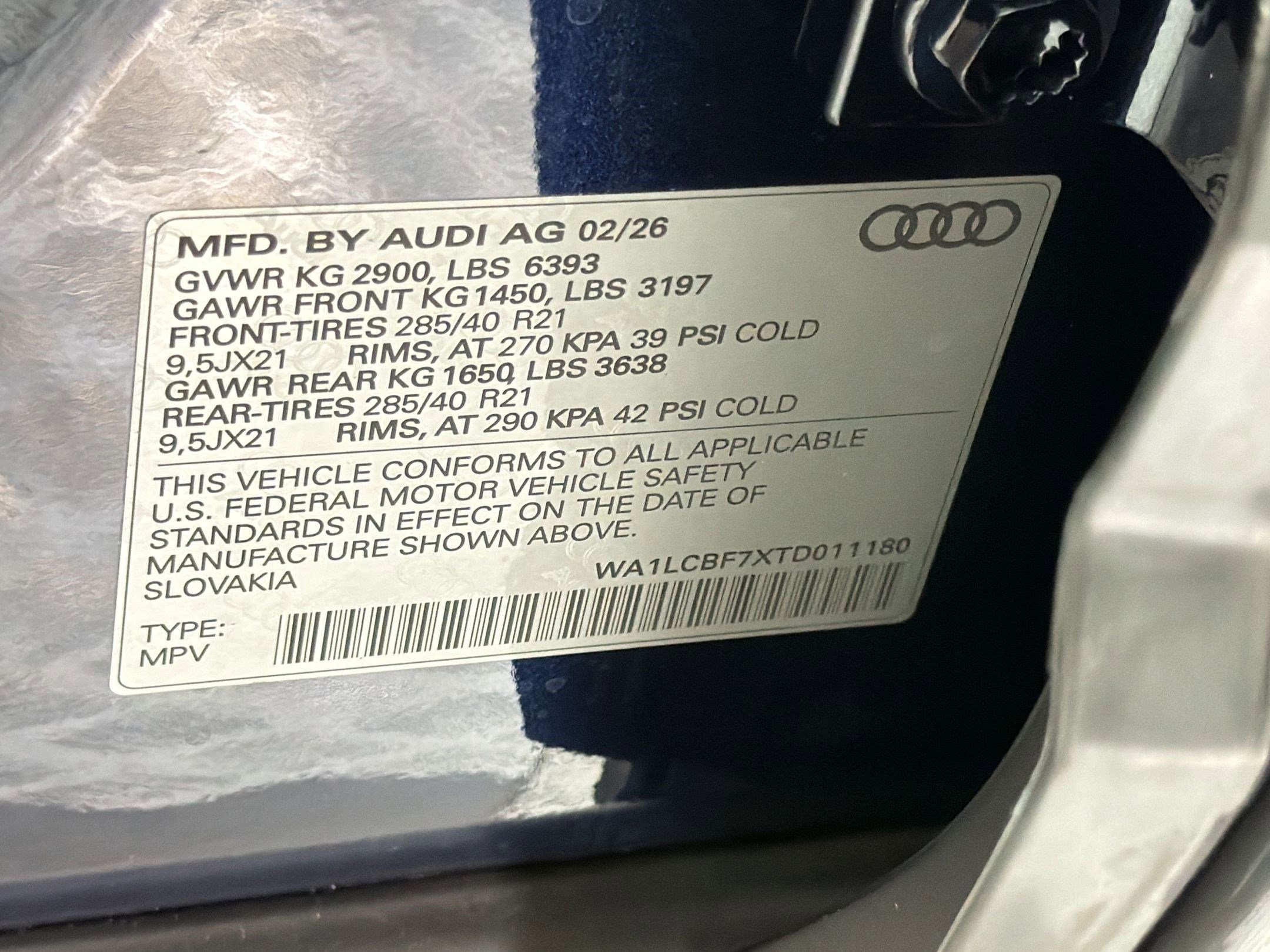 New 2026 Audi Q7 2.0T Premium Plus AWD/4WD image 23