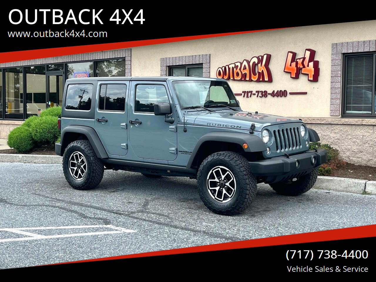 Used 2015 Jeep Wrangler Unlimited Rubicon w/ Dual Top Group image 1