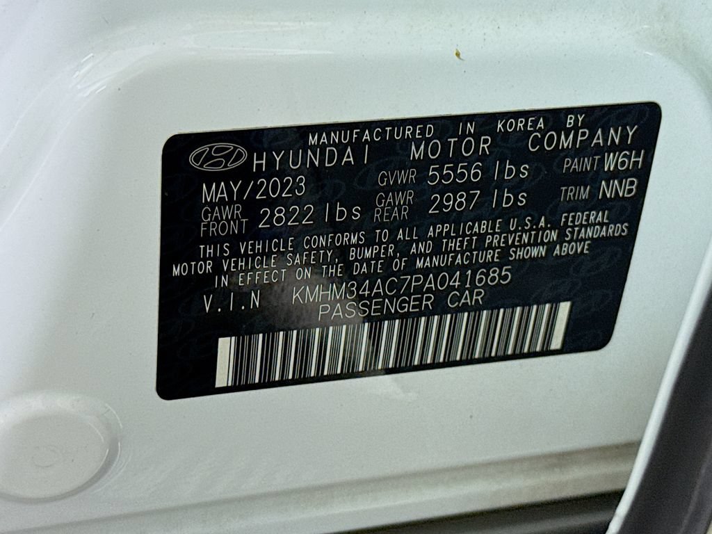 Certified 2023 Hyundai Ioniq 6 SEL AWD/4WD image 35