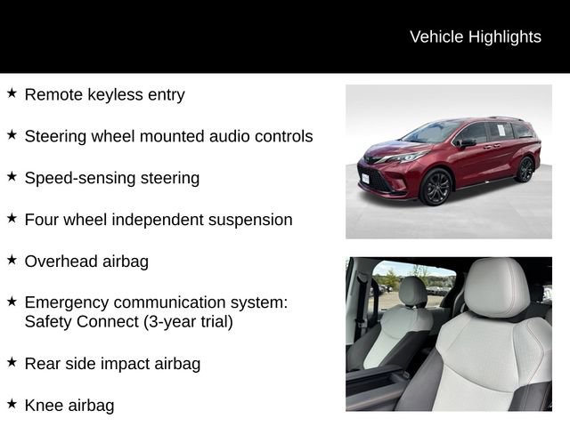 Used 2024 Toyota Sienna XSE FWD image 14