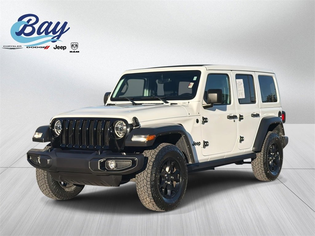Used 2021 Jeep Wrangler Unlimited Sport image 1