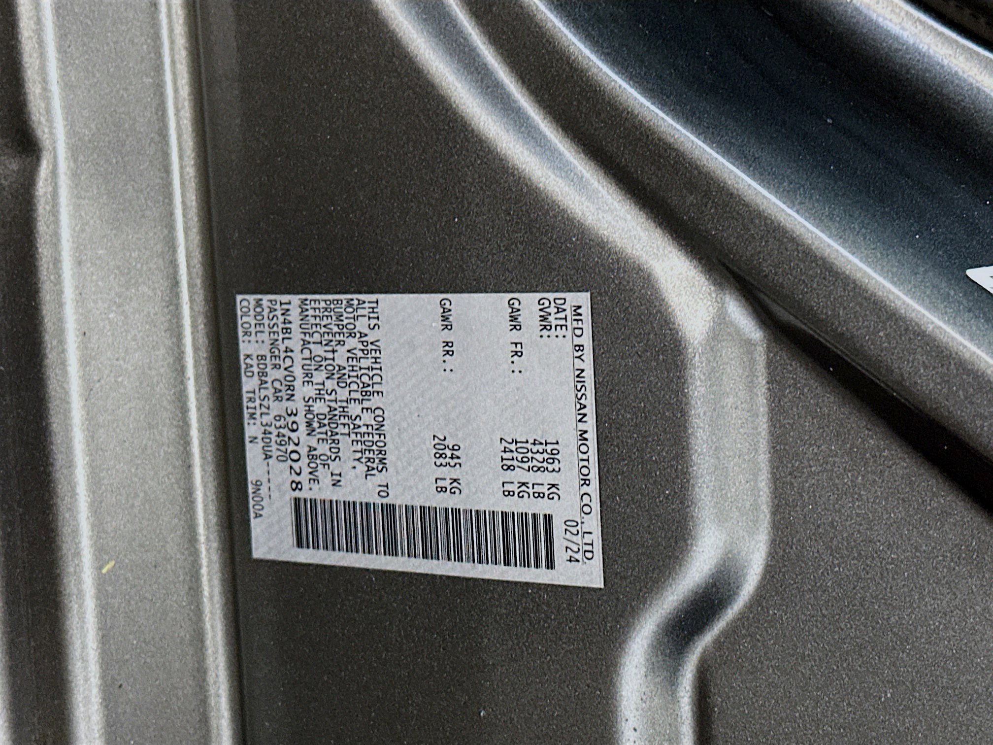 Used 2024 Nissan Altima 2.5 SR image 12