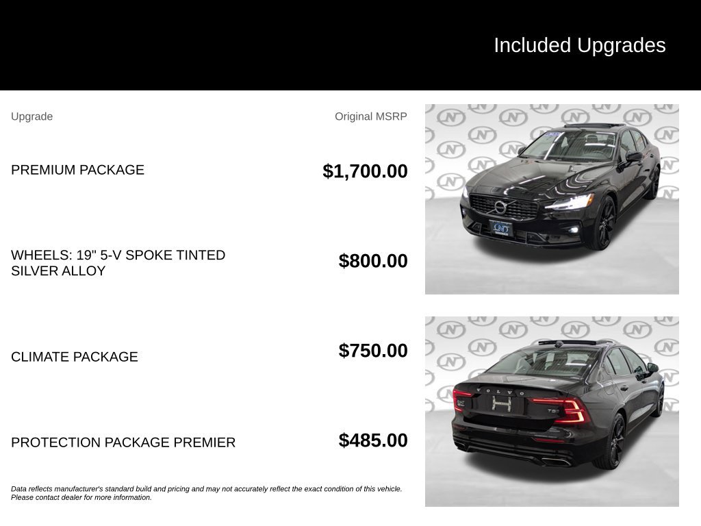 Used 2021 Volvo S60 T5 Momentum w/ Premium Package AWD/4WD image 3