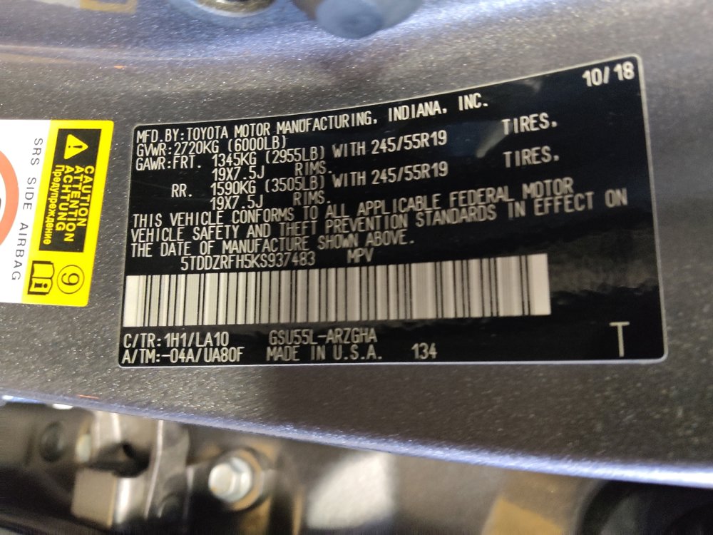 Used 2019 Toyota Highlander Limited AWD/4WD image 33