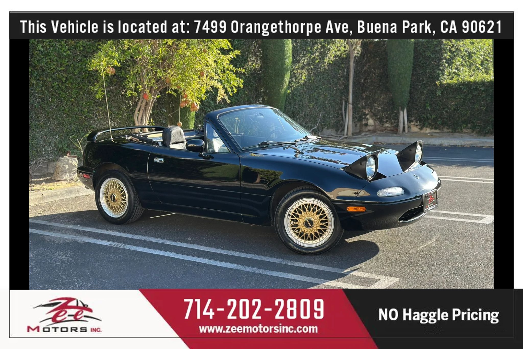 Used 1996 MAZDA MX-5 Miata RWD image 2