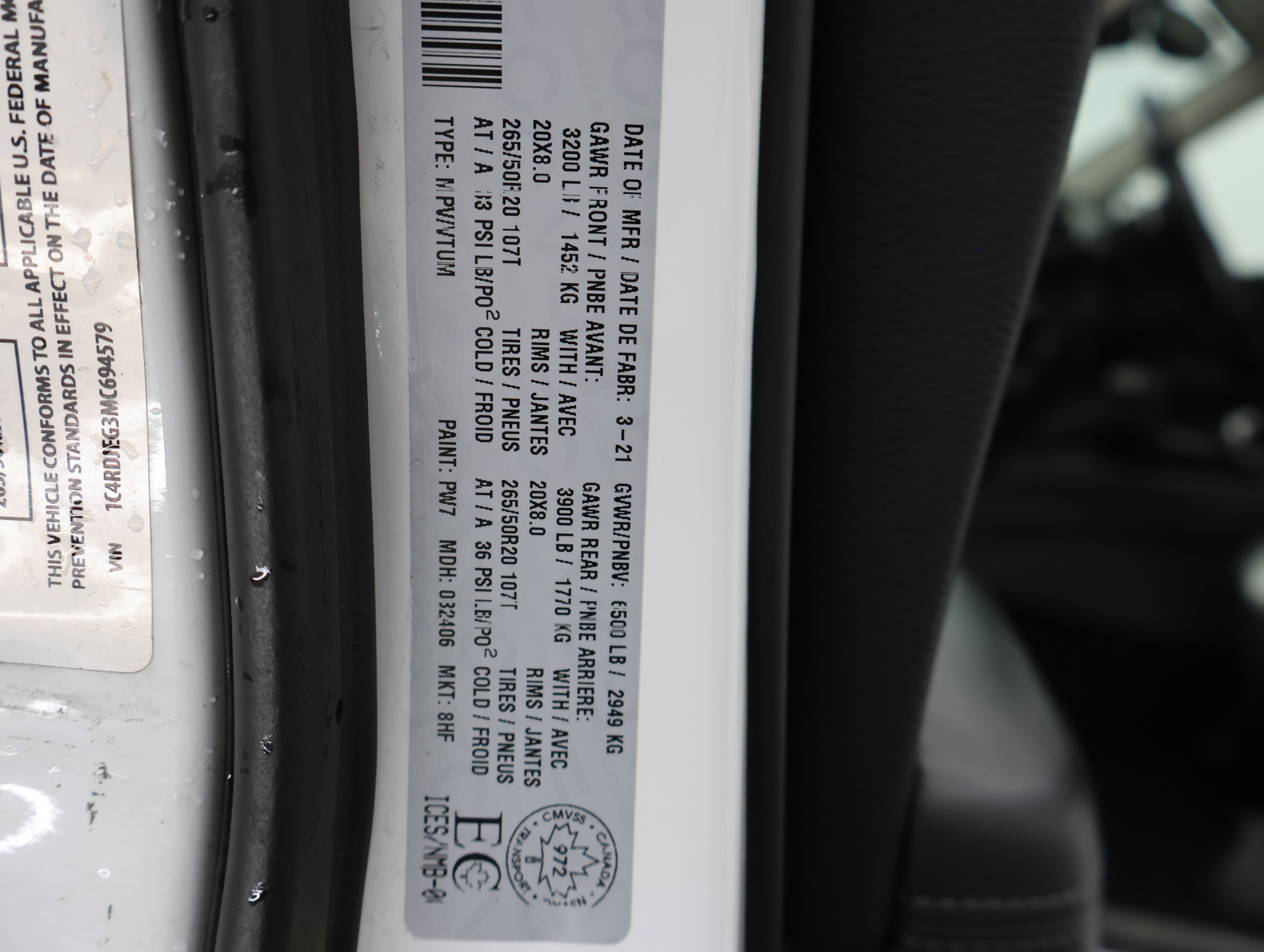 Used 2021 Dodge Durango Citadel w/ Technology Group AWD/4WD image 64