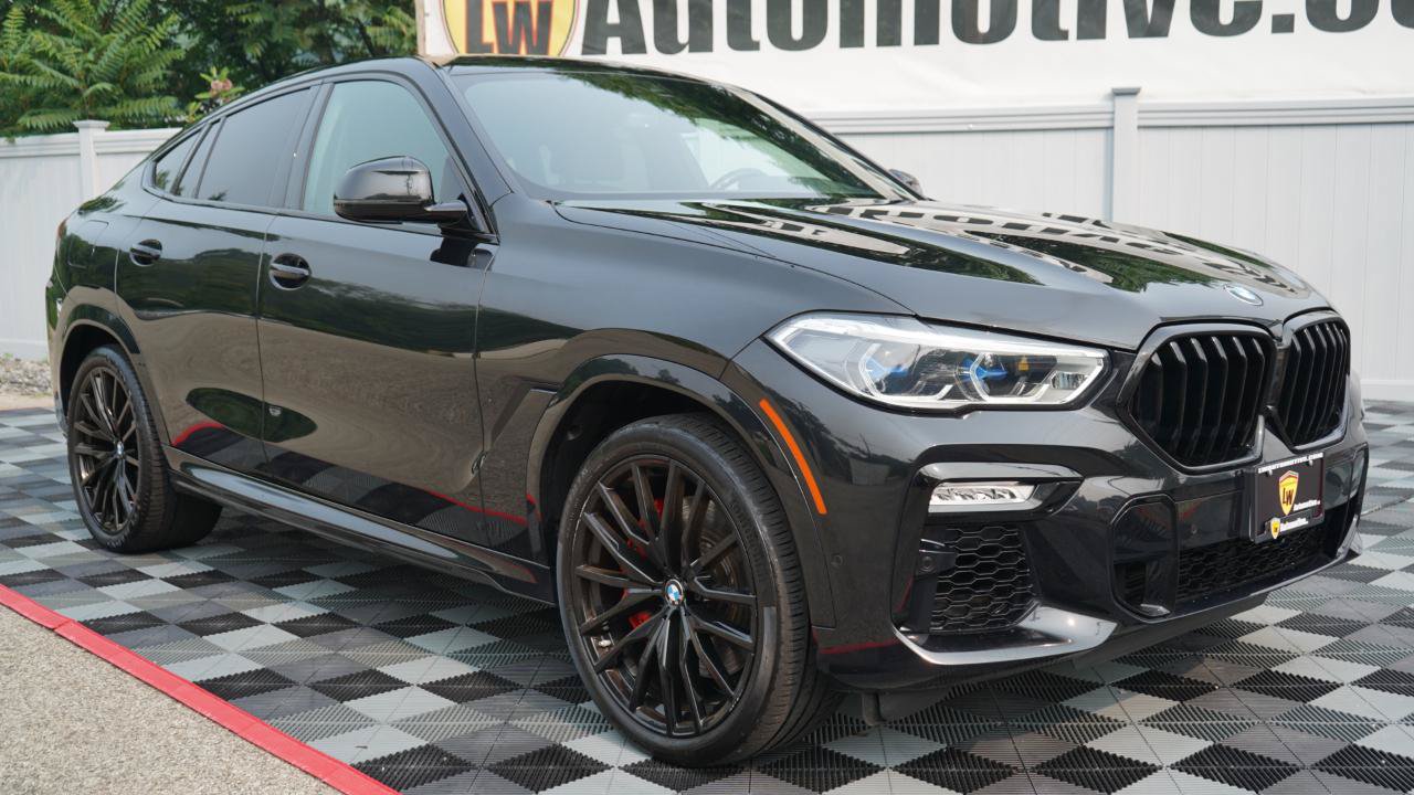 Used 2021 BMW X6 M50i w/ Executive Package AWD/4WD image 2