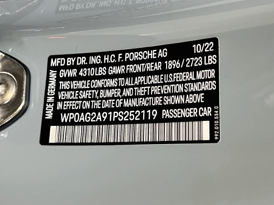 Certified 2023 Porsche 911 Sport Classic RWD image 33