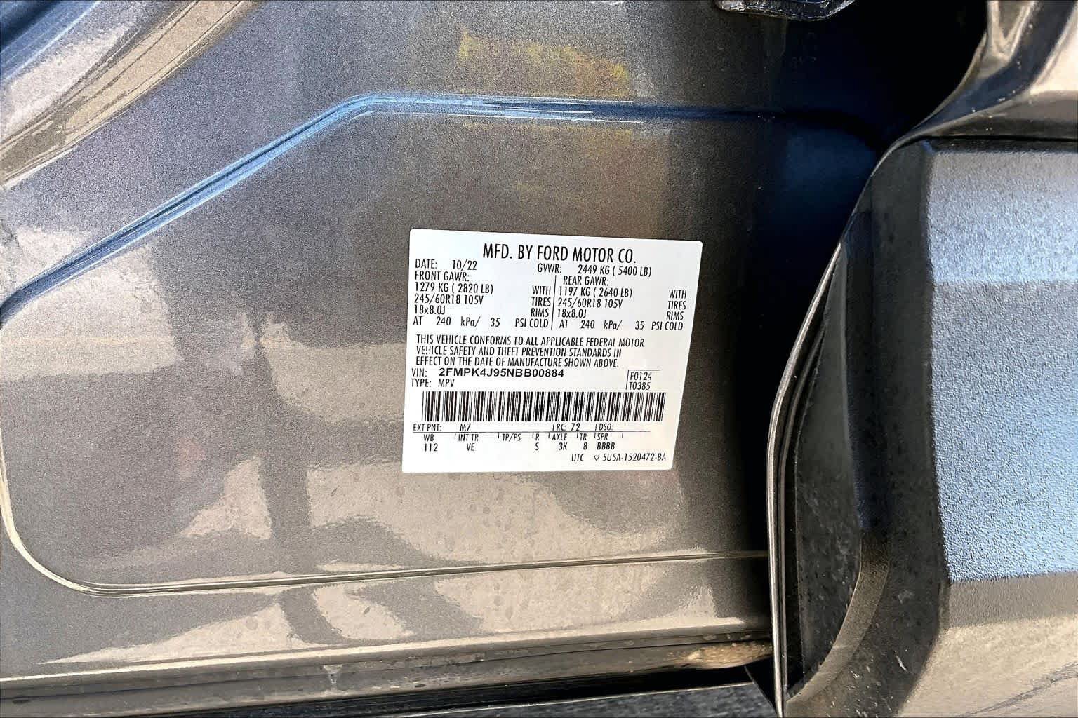 Used 2022 Ford Edge SEL AWD/4WD image 32