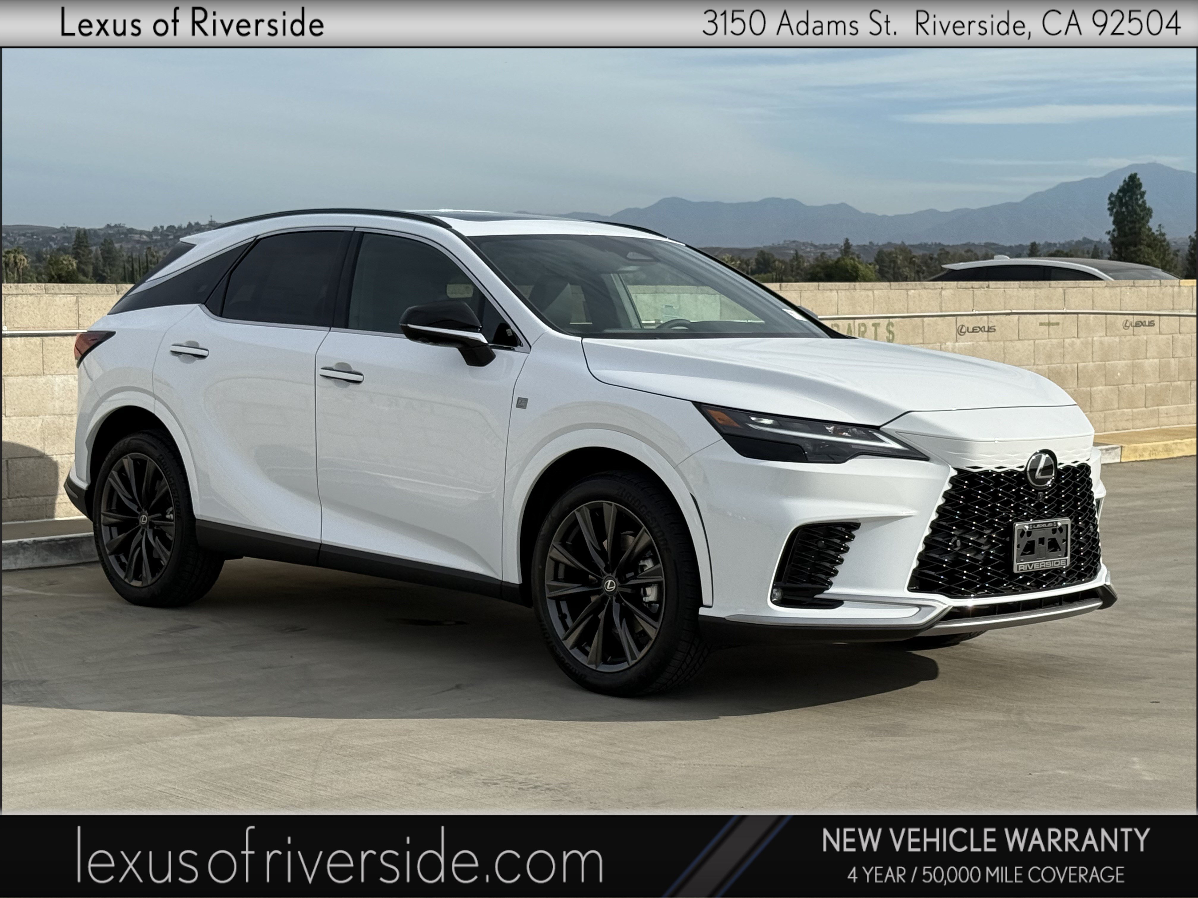 New 2026 Lexus RX 350 F Sport