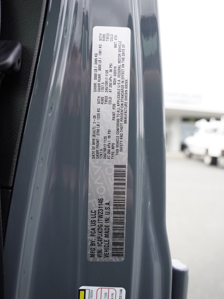 New 2026 Jeep Wrangler Sport AWD/4WD image 30