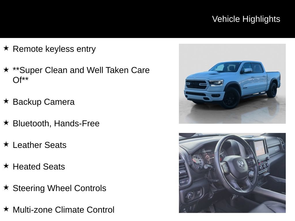 Used 2020 RAM 1500 Sport w/ Level 2 Equipment Goup w/2_L AWD/4WD image 6