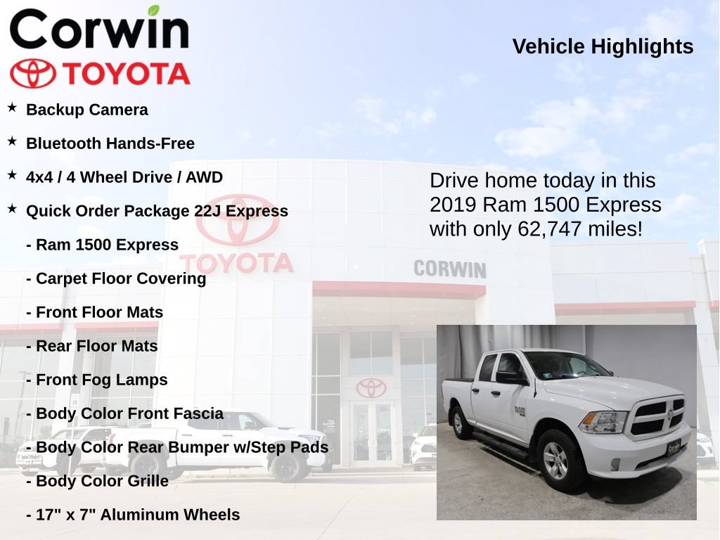 Used 2019 RAM 1500 Express AWD/4WD image 7