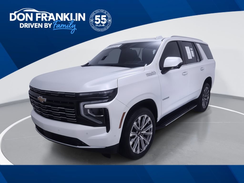 Used 2025 Chevrolet Tahoe High Country w/ Sun And Tow Package AWD/4WD image 1