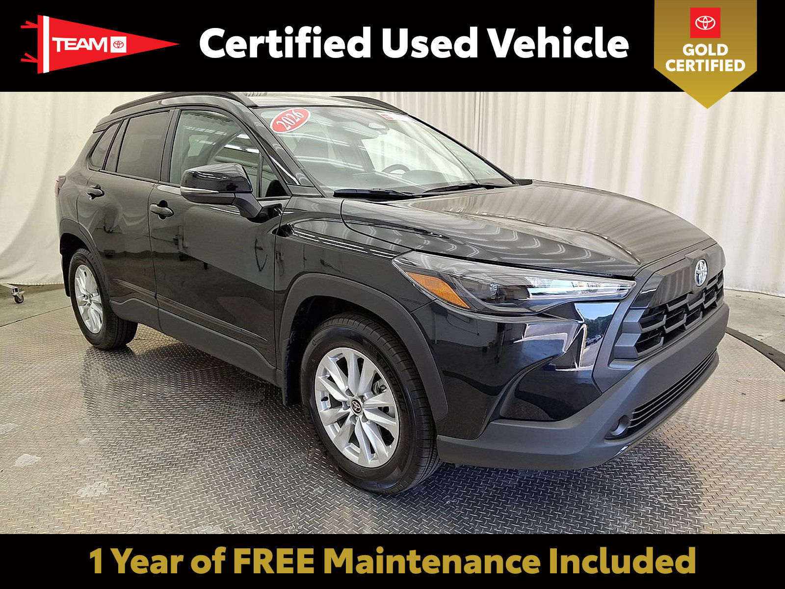 Certified 2026 Toyota Corolla Cross LE AWD/4WD image 1