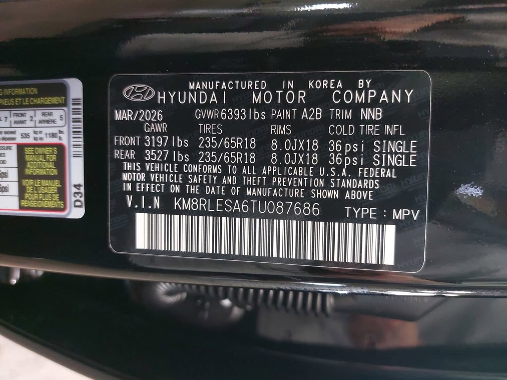 New 2026 Hyundai Palisade SEL AWD/4WD image 37