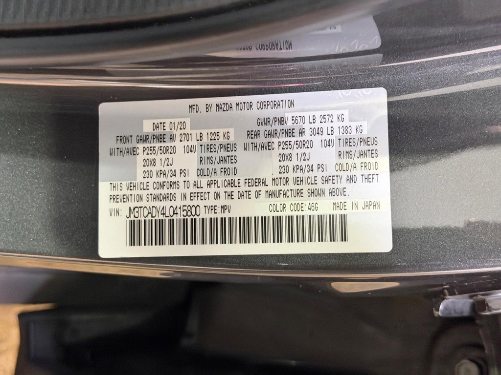 Used 2020 MAZDA CX-9 Grand Touring FWD image 26