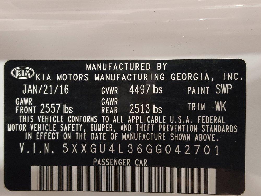 Used 2016 Kia Optima EX FWD image 33