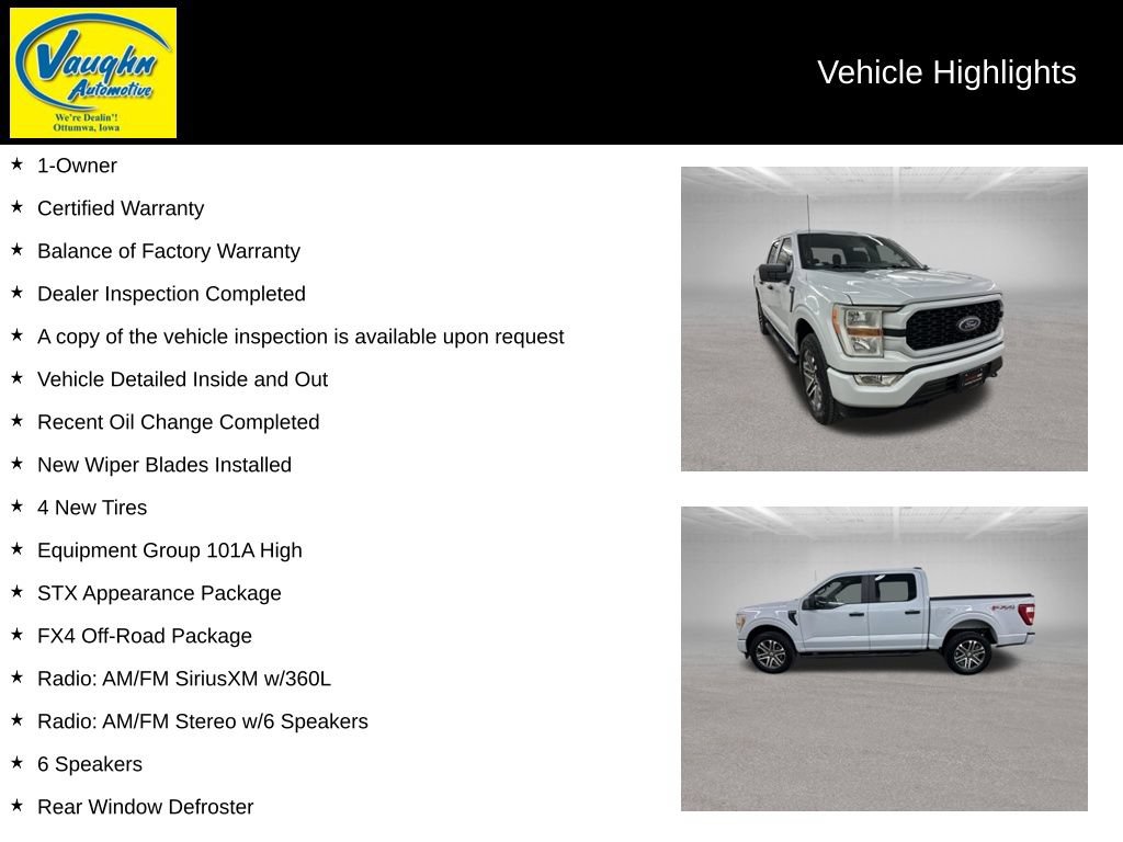 Used 2022 Ford F150 XL w/ STX Appearance Package AWD/4WD image 2