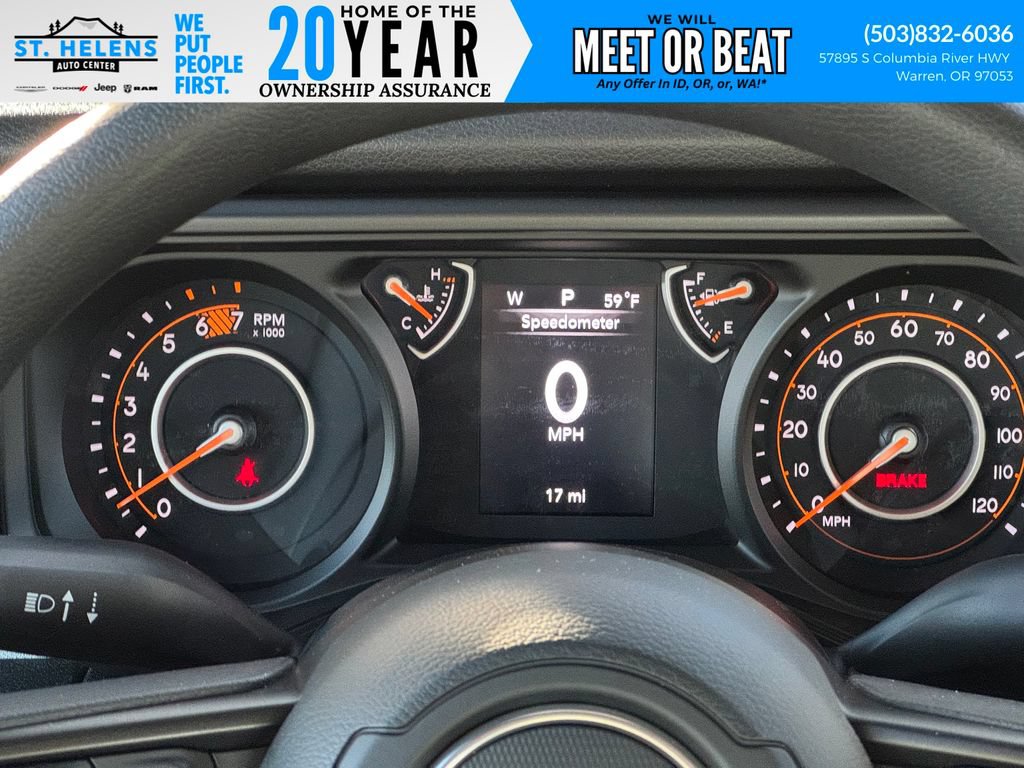 New 2026 Jeep Wrangler Unlimited Sport AWD/4WD image 23