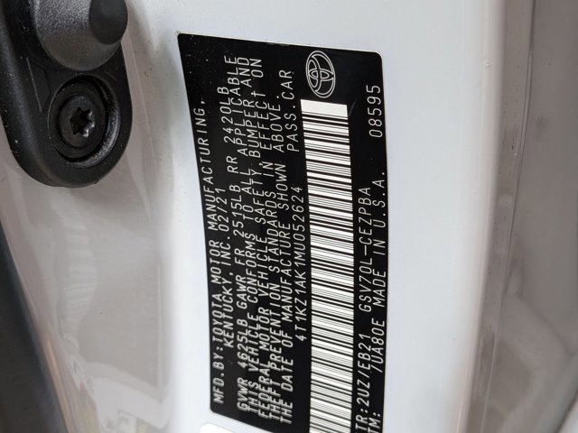 Certified 2021 Toyota Camry TRD w/ TRD Package w/JBL Audio image 18