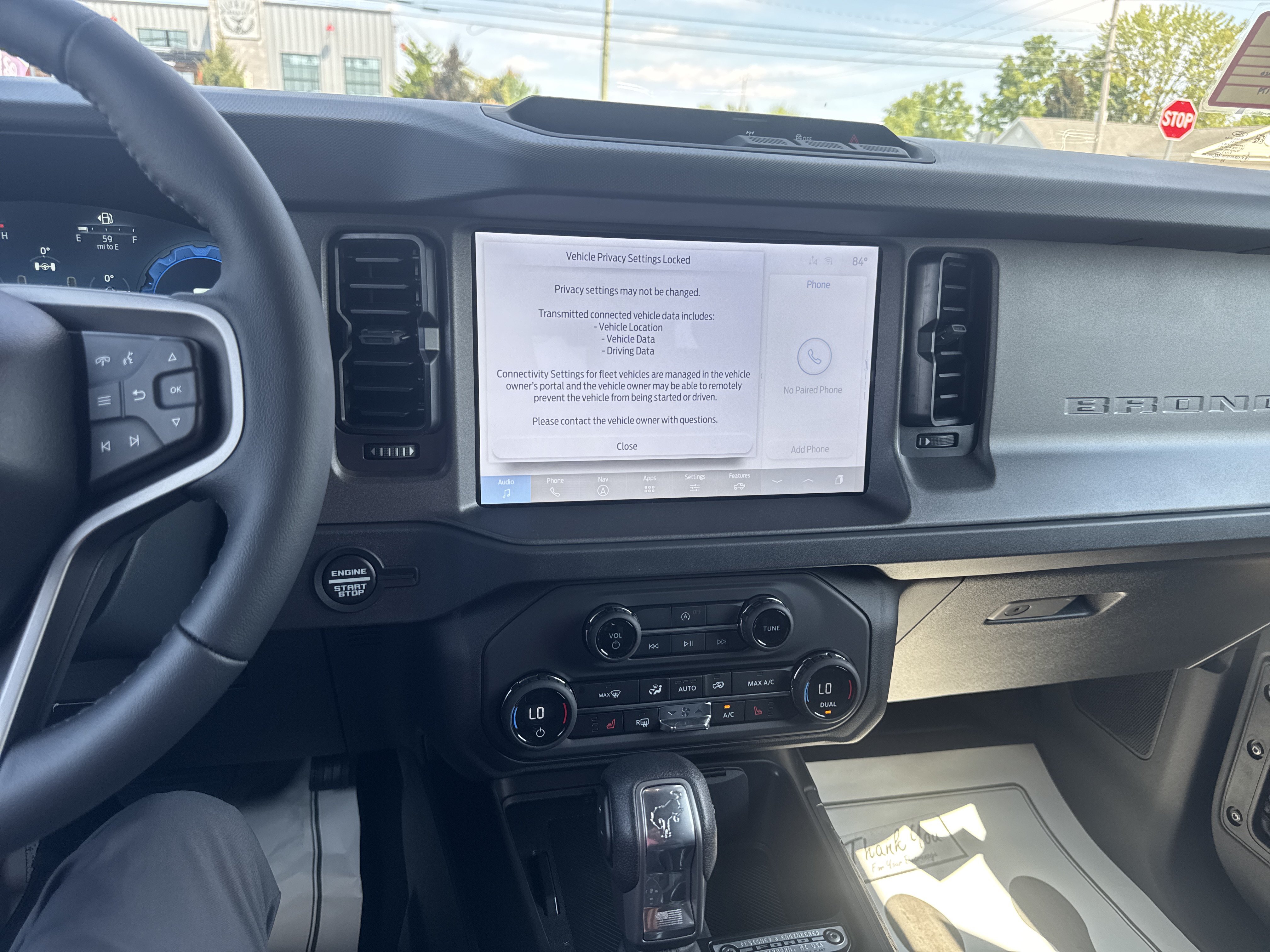 New 2026 Ford Bronco Big Bend AWD/4WD image 24