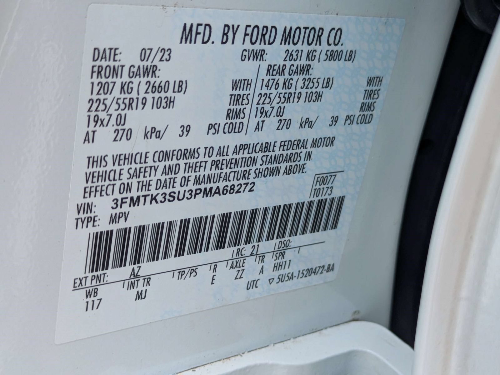 Certified 2023 Ford Mustang Mach-E Premium AWD/4WD image 16