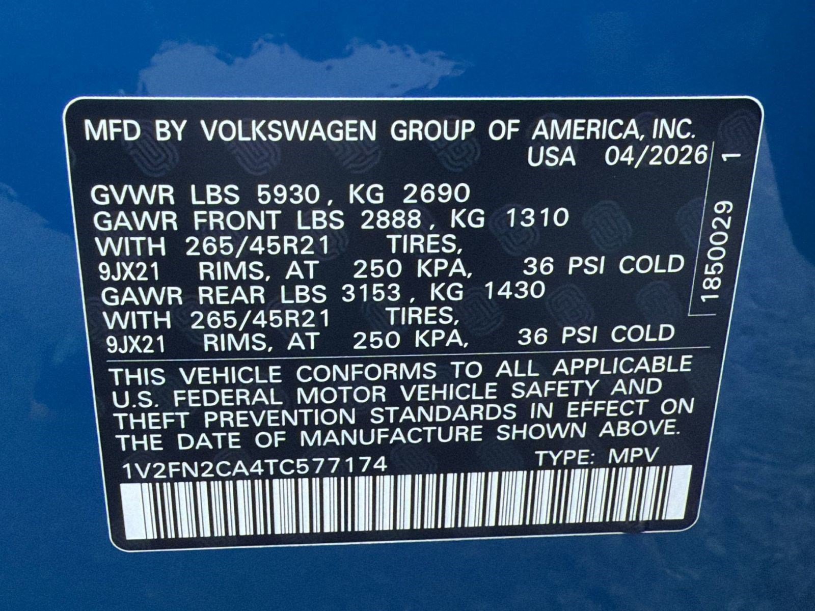New 2026 Volkswagen Atlas SEL Premium R-Line AWD/4WD image 19