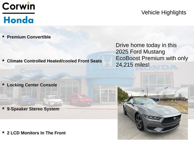 Used 2025 Ford Mustang Premium RWD image 6