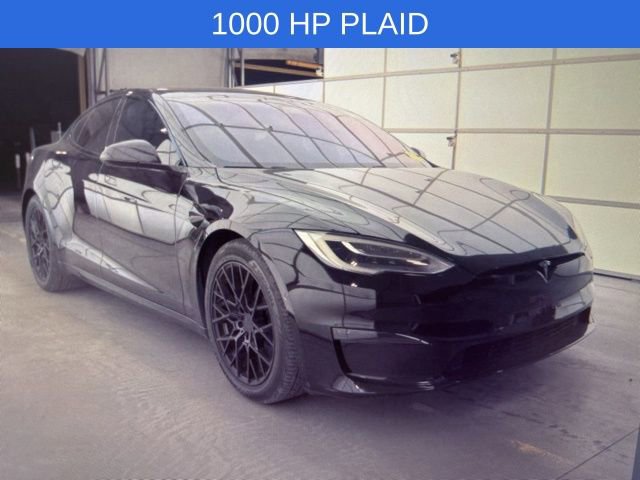 Used 2021 Tesla Model S Plaid AWD/4WD image 1