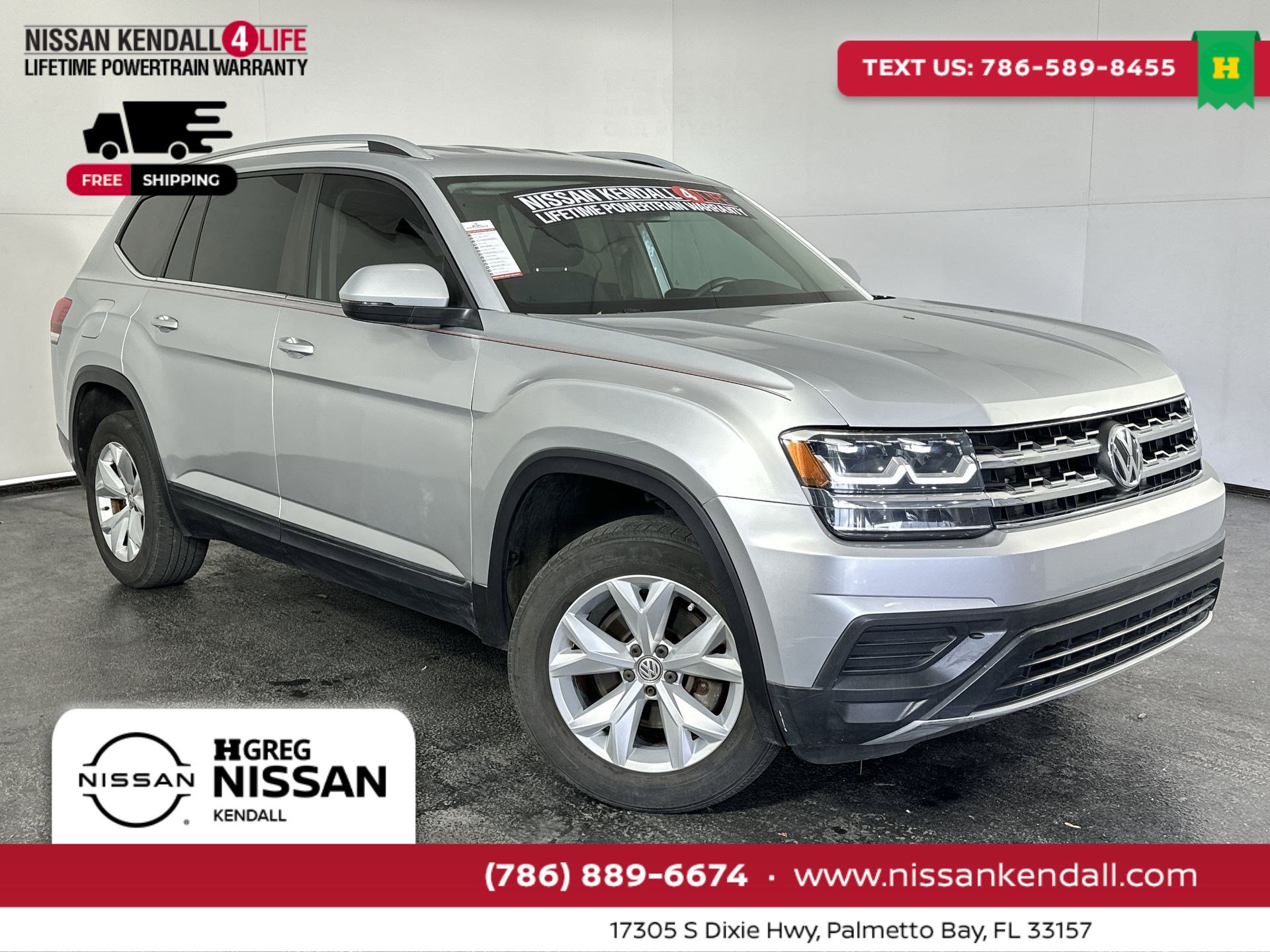 Used 2018 Volkswagen Atlas S