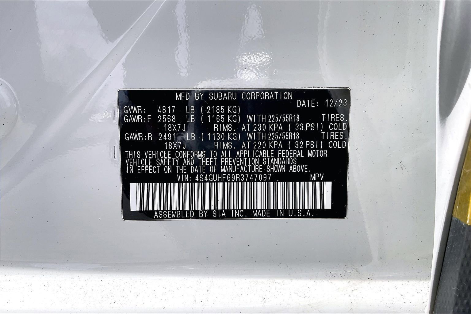 Certified 2024 Subaru Crosstrek 2.5i Sport w/ Popular Package #3A image 33