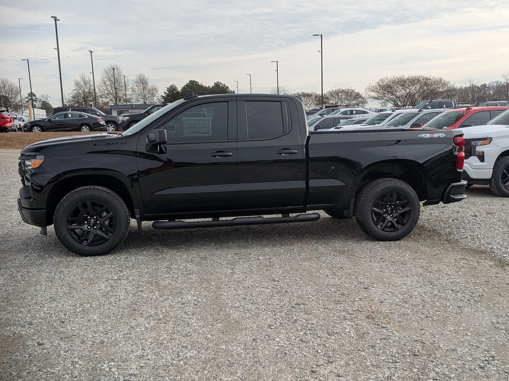 New 2026 Chevrolet Silverado 1500 Custom w/ Turbomax Blackout Package image 5