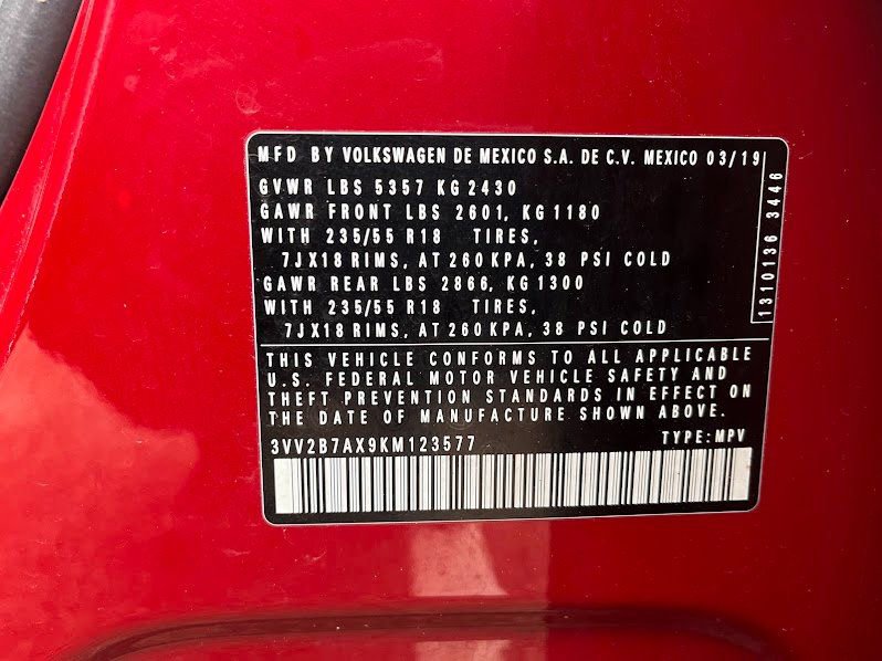 Used 2019 Volkswagen Tiguan SEL image 7