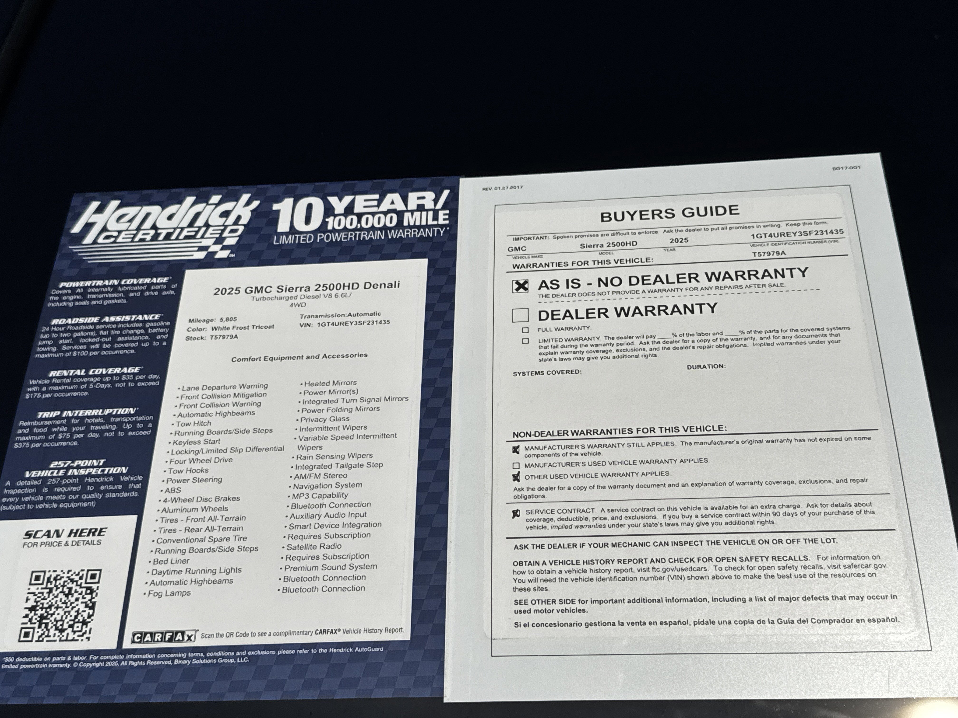 Used 2025 GMC Sierra 2500 Denali w/ Denali Reserve Package image 44