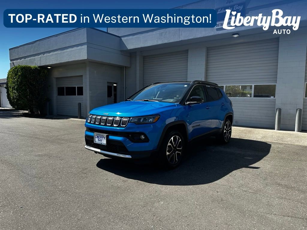 Used 2022 Jeep Compass Limited AWD/4WD image 1