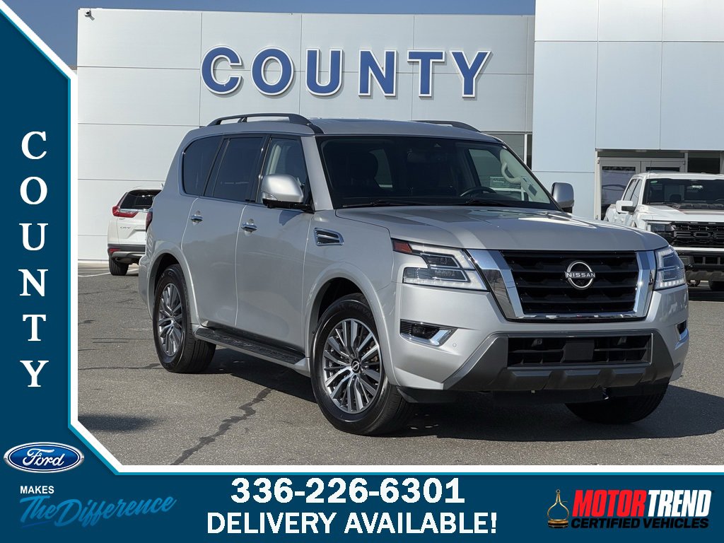 Used 2023 Nissan Armada SL w/ Captain's Chairs Package