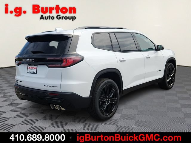New 2026 GMC Acadia Elevation w/ Black Edition AWD/4WD image 4