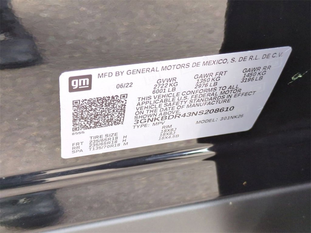 Certified 2022 Chevrolet Blazer LT w/ Sound & Technology Package image 35