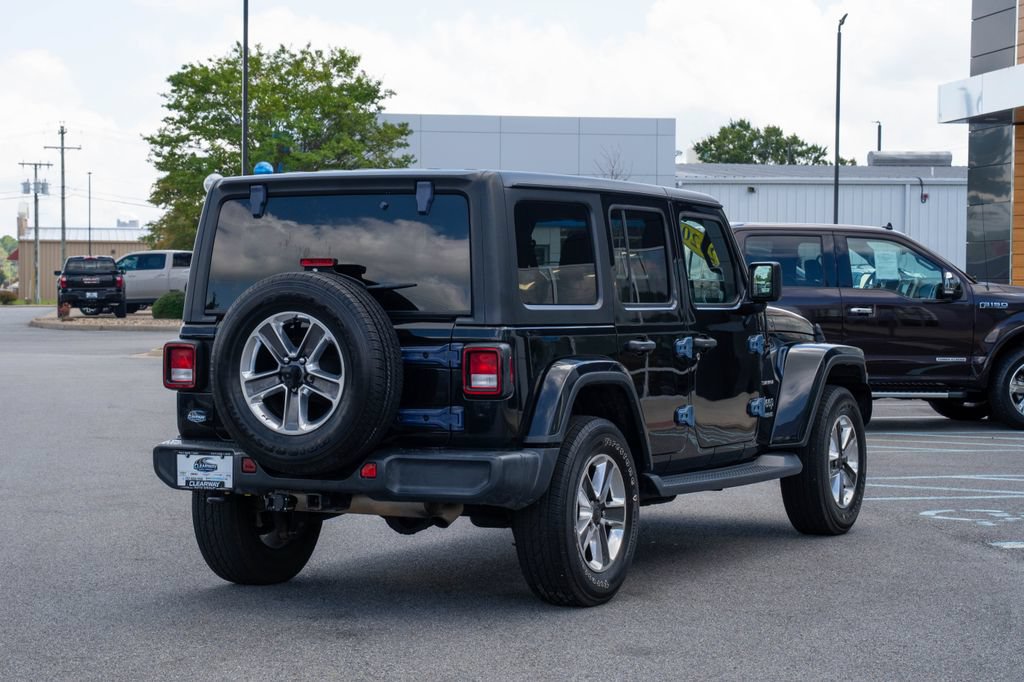 Used 2020 Jeep Wrangler Unlimited Sahara AWD/4WD image 7