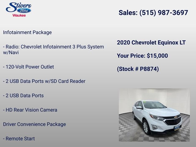 Used 2020 Chevrolet Equinox LT image 15