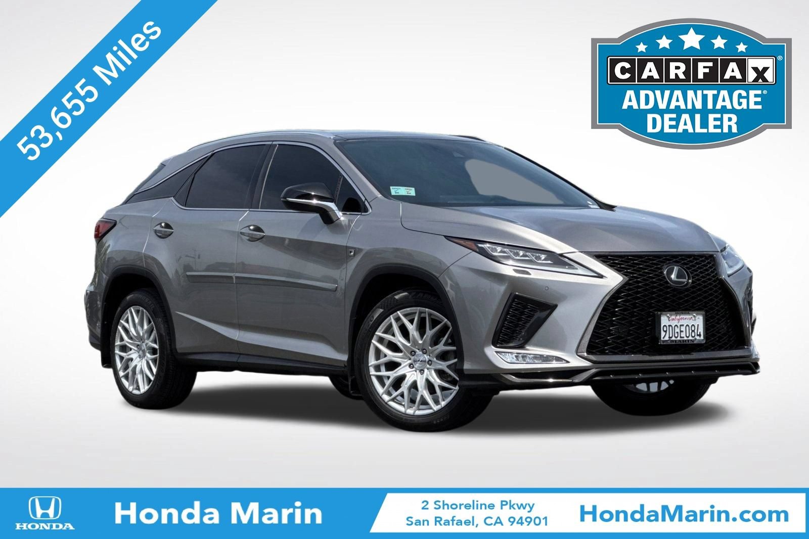 Used 2020 Lexus RX 350 F Sport w/ Accessory Package AWD/4WD image 1