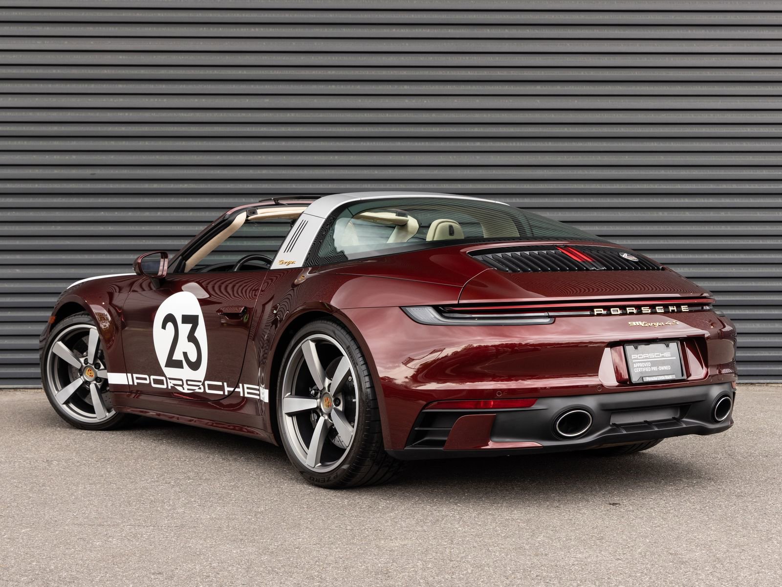 Certified 2021 Porsche 911 Targa 4S Heritage Design image 3