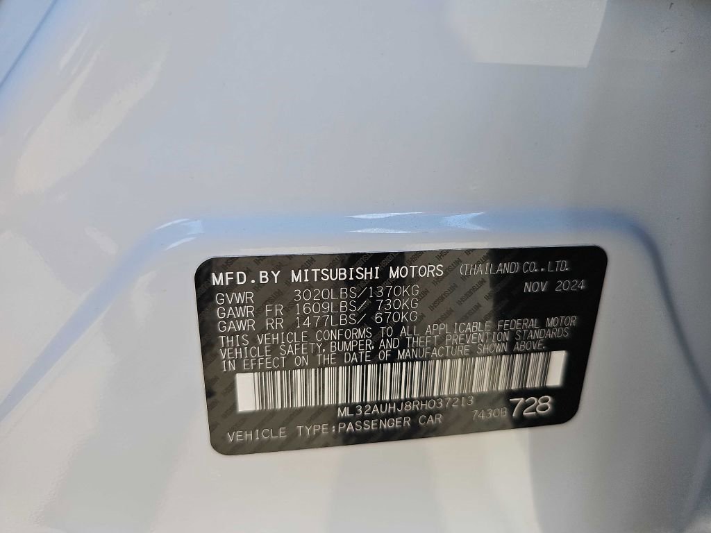 Used 2024 Mitsubishi Mirage ES image 35